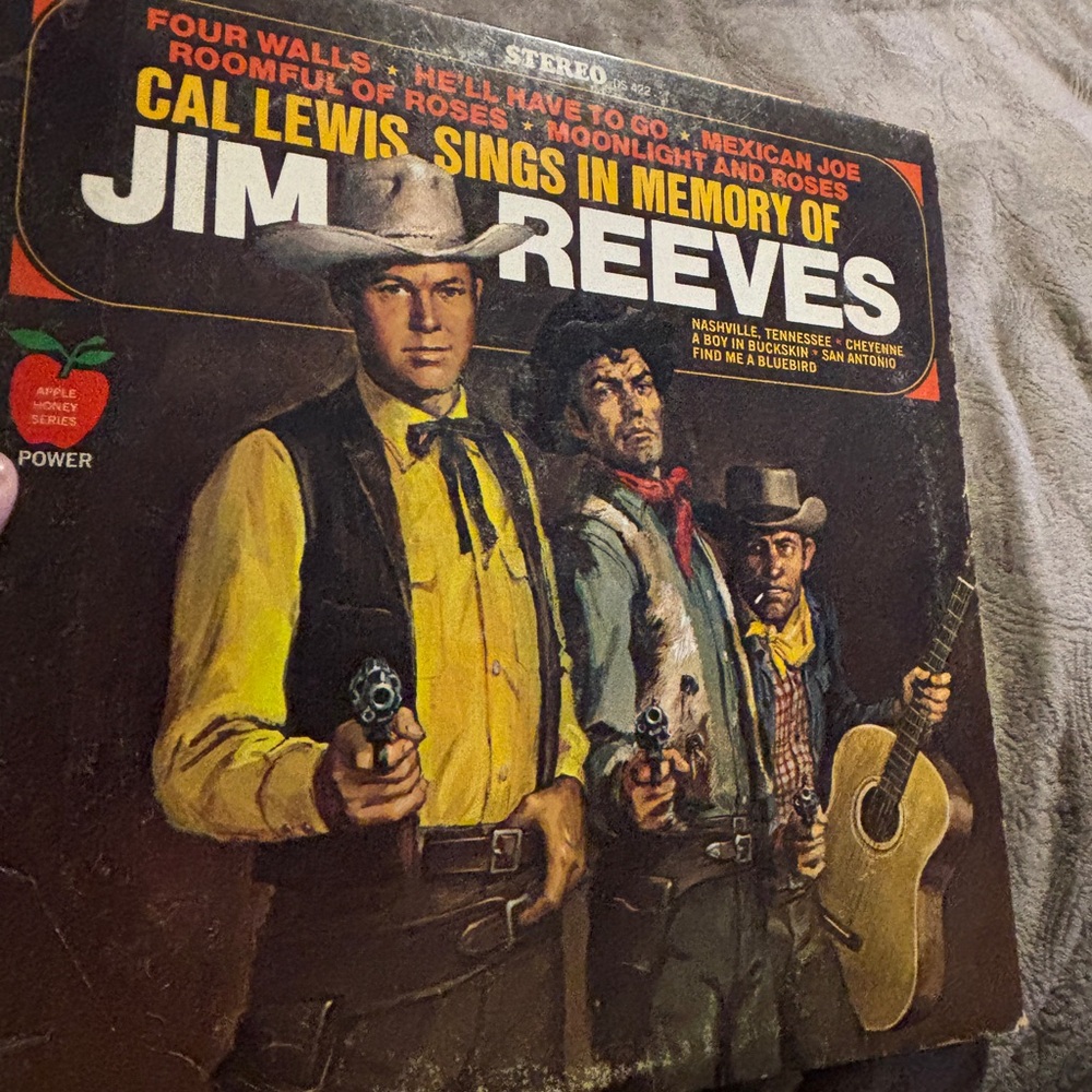 Cal Lewis Sings in Memory of Jim Reeves LP Vinyl Record Album